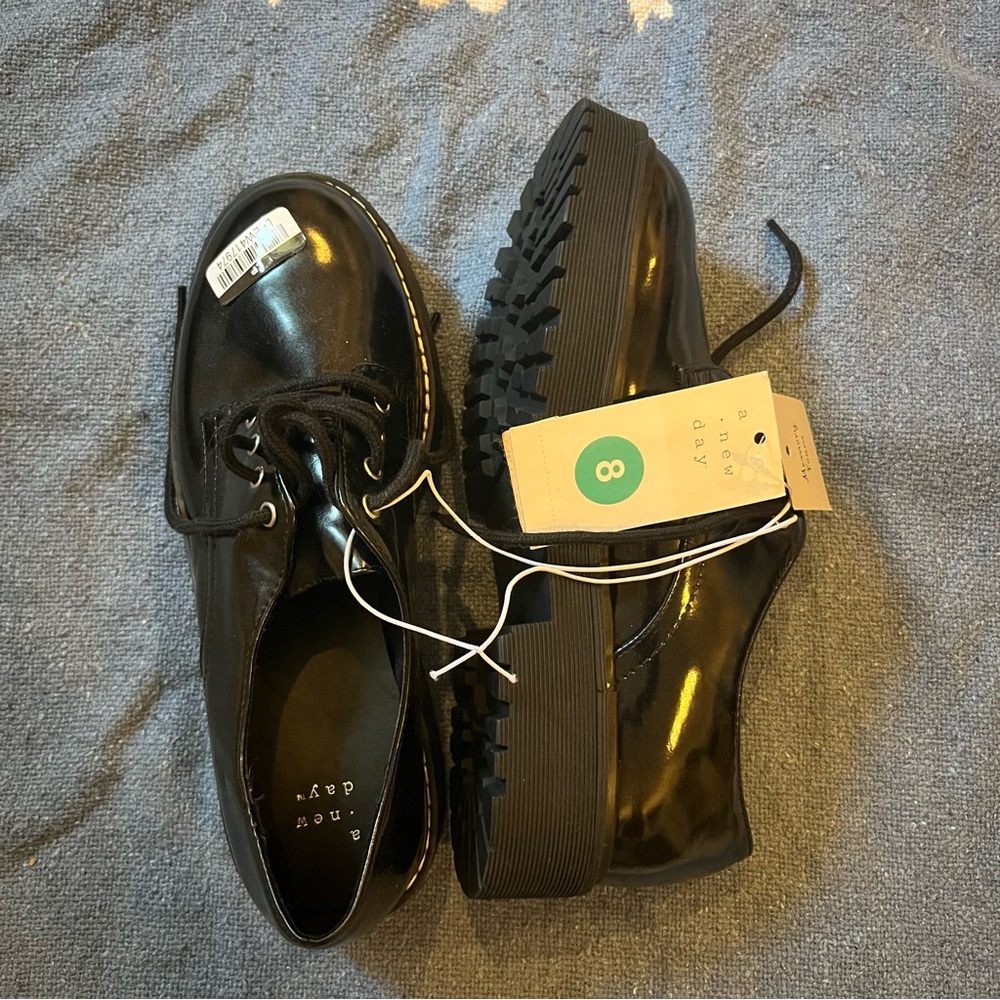 oxford leather loafers